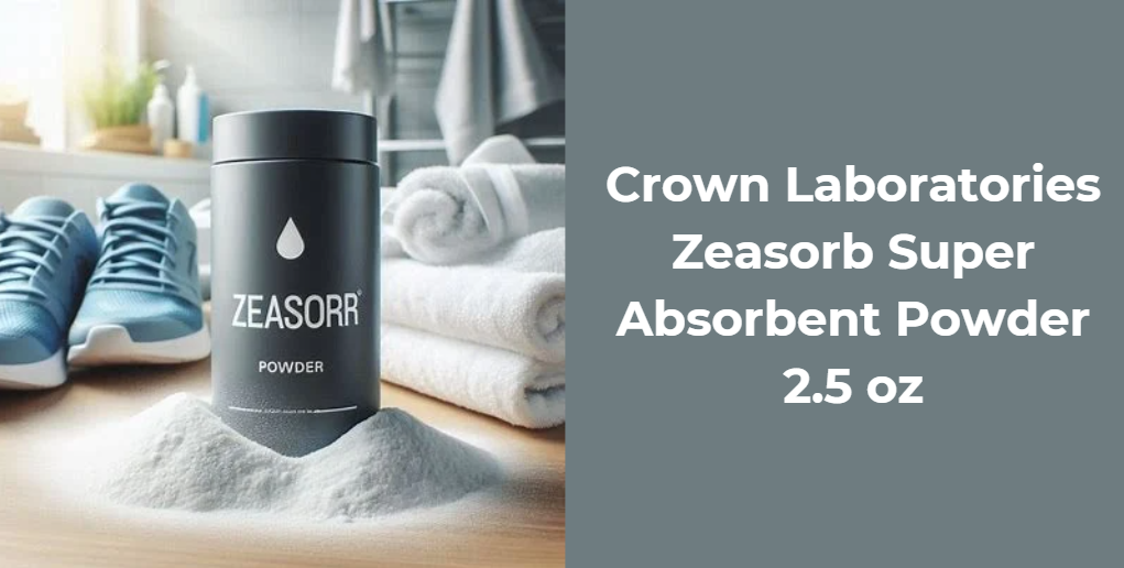 Crown Laboratories Zeasorb Super Absorbent Powder 2.5 oz