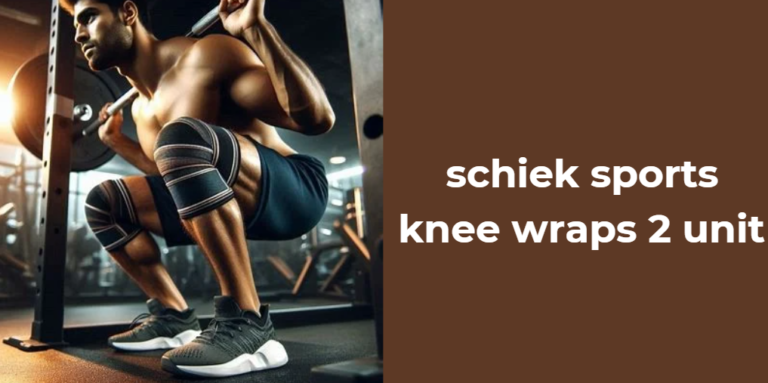 schiek sports knee wraps 2 unit