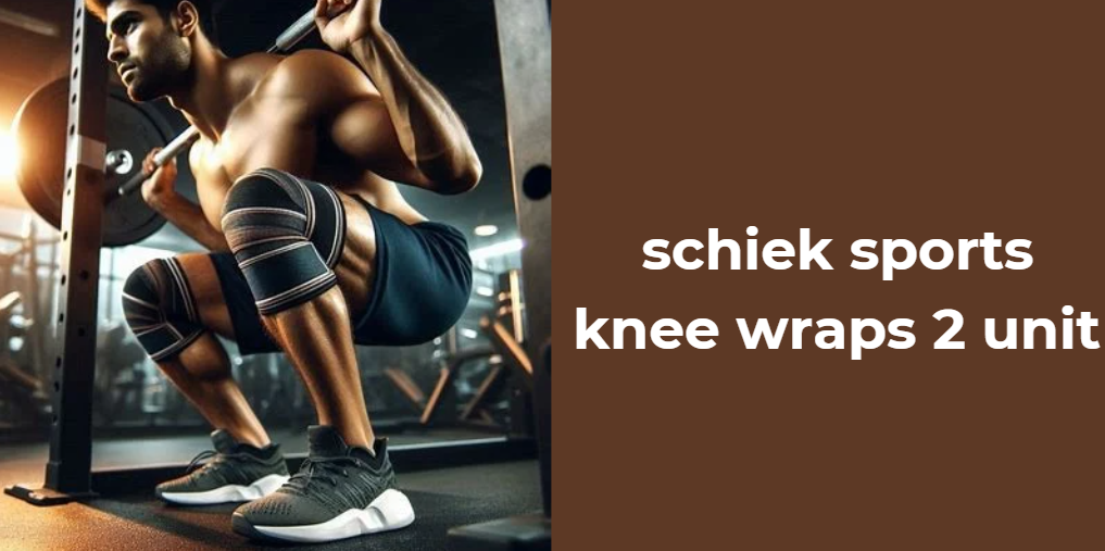 schiek sports knee wraps 2 unit