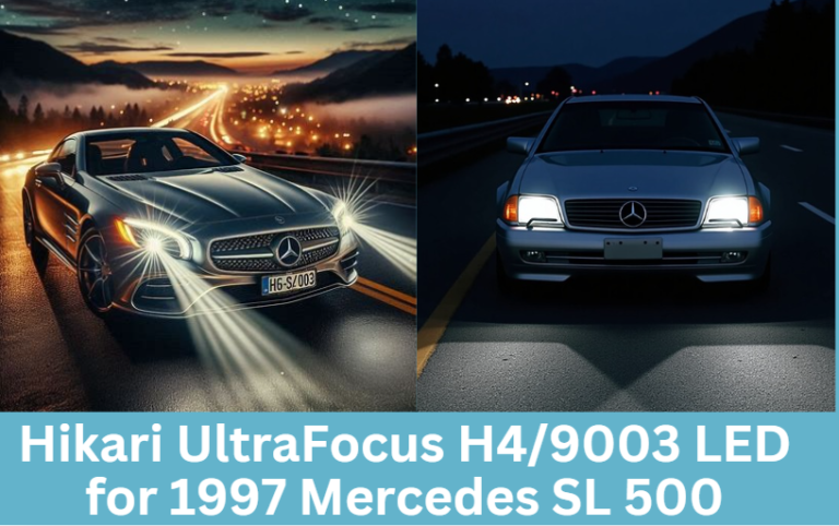 hikari ultrafocus h4/9003 led for 1997 mercedes sl 500